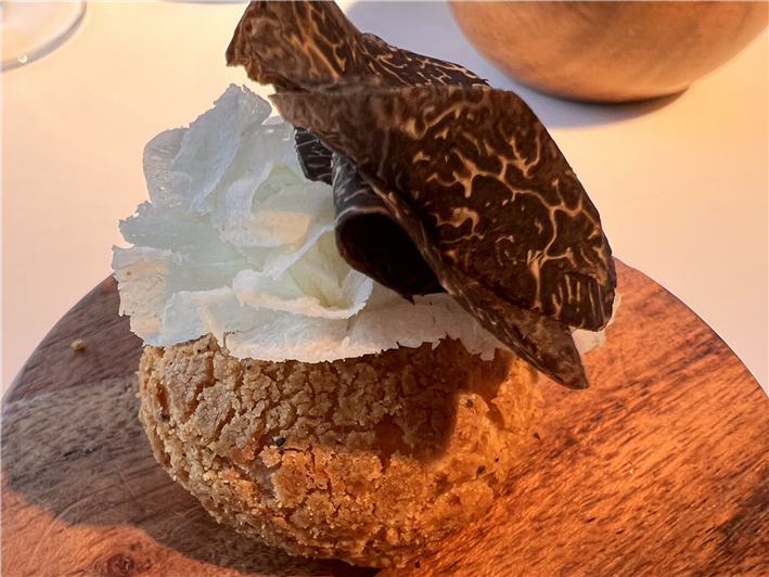 Comte gougere with truffle